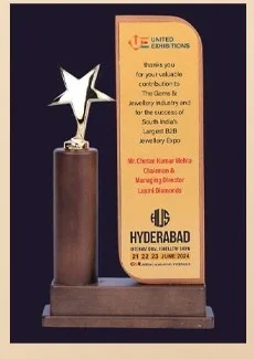 Dr. Chetan Kumar Mehta, Hyderabad International Jewellery Show award, valuable contribution to the gems and jewellery industry