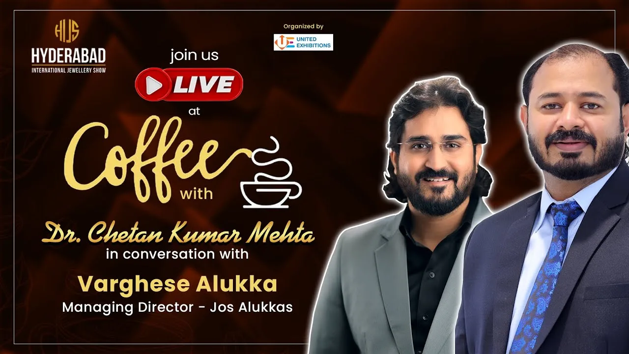 Coffee with CKM: Shri Varghese Alukka, Managing Director of Jos Alukkas, with Dr. Chetan Kumar Mehta