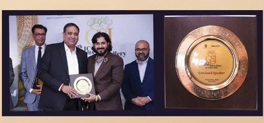Dr. Chetan Kumar Mehta at the 6th ICC Gems & Jewellery Summit 2024, New Delhi